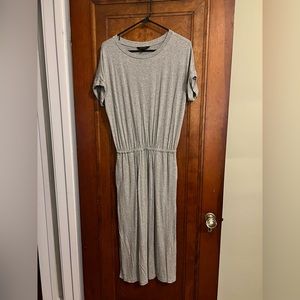 Banana Republic Gray Jersey Dress